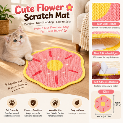 Best Pet Toys™ Flower Sisal Cat Scratcher