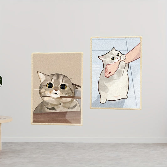 Wall-Mounted Cat Scratcher & Furniture Protector