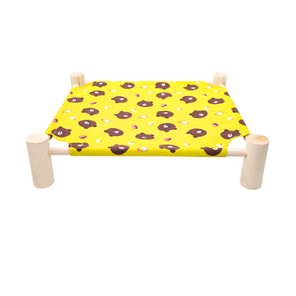 Durable Canvas Elevated Cat Bed