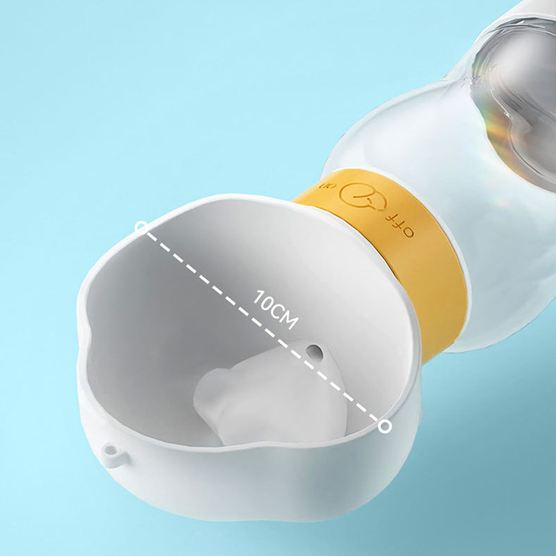 2-in-1 Portable Pet Feeder Cup: Water & Food on the Go!