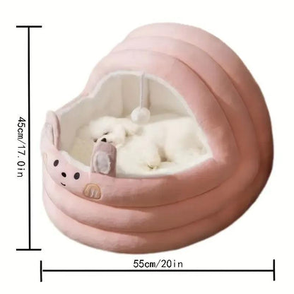 Cozy Cat Nest Mat – Plush, Detachable, and Washable Design
