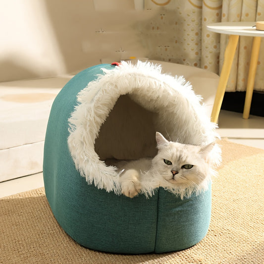 Cozy Portable Pet Haven – Warm & Snug Pet Cave