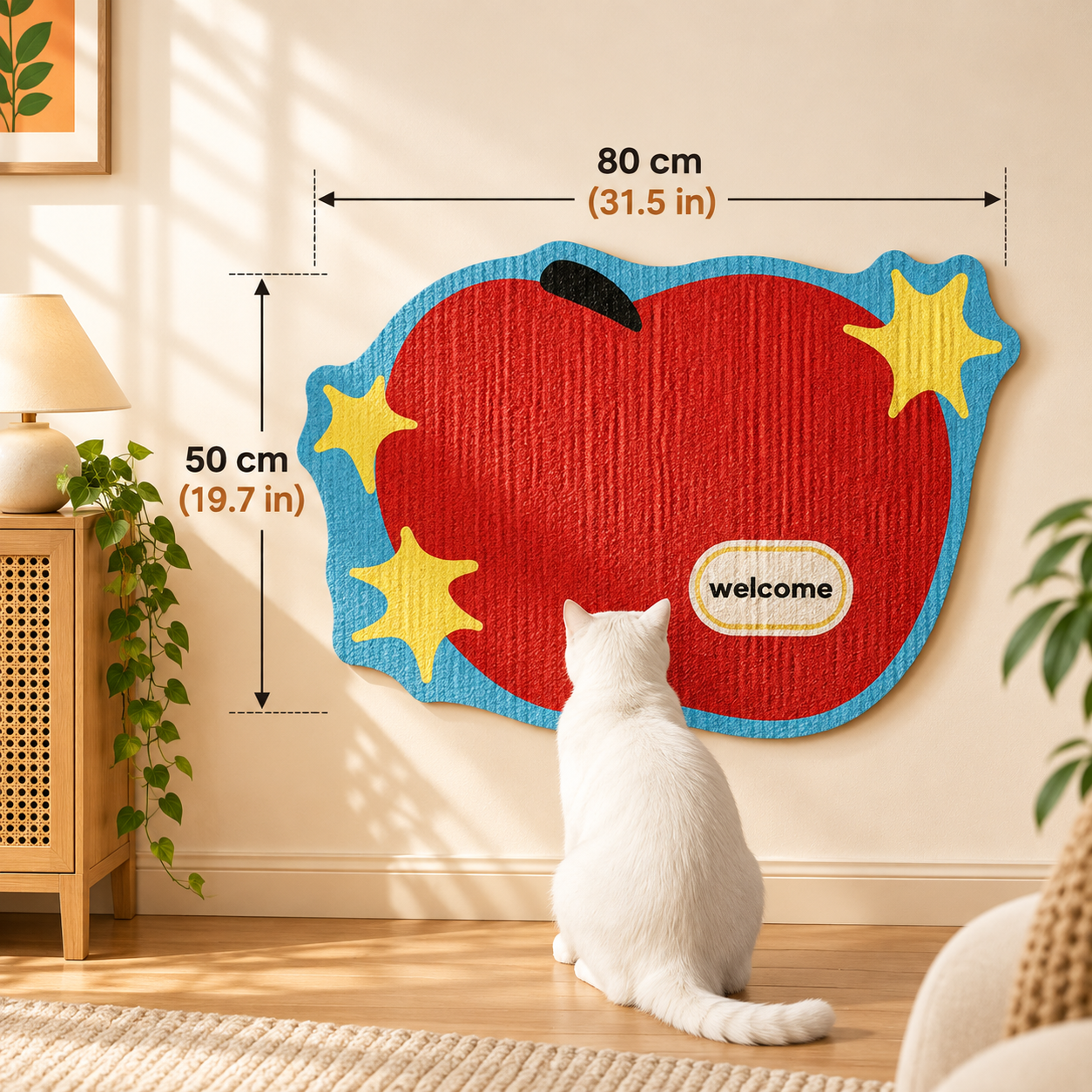 Best Pet Toys™ ClawCore – Wall Sisal Scratcher