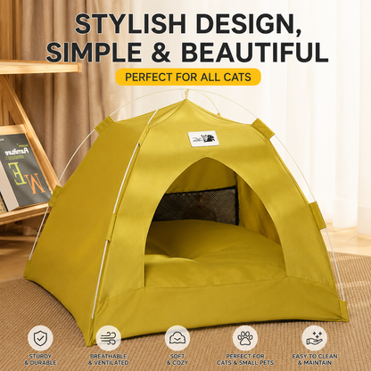 Best Pet Toys™ Foldable Pet Tent Bed
