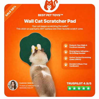 Best Pet Toys™ Wall Cat Scratcher Pad