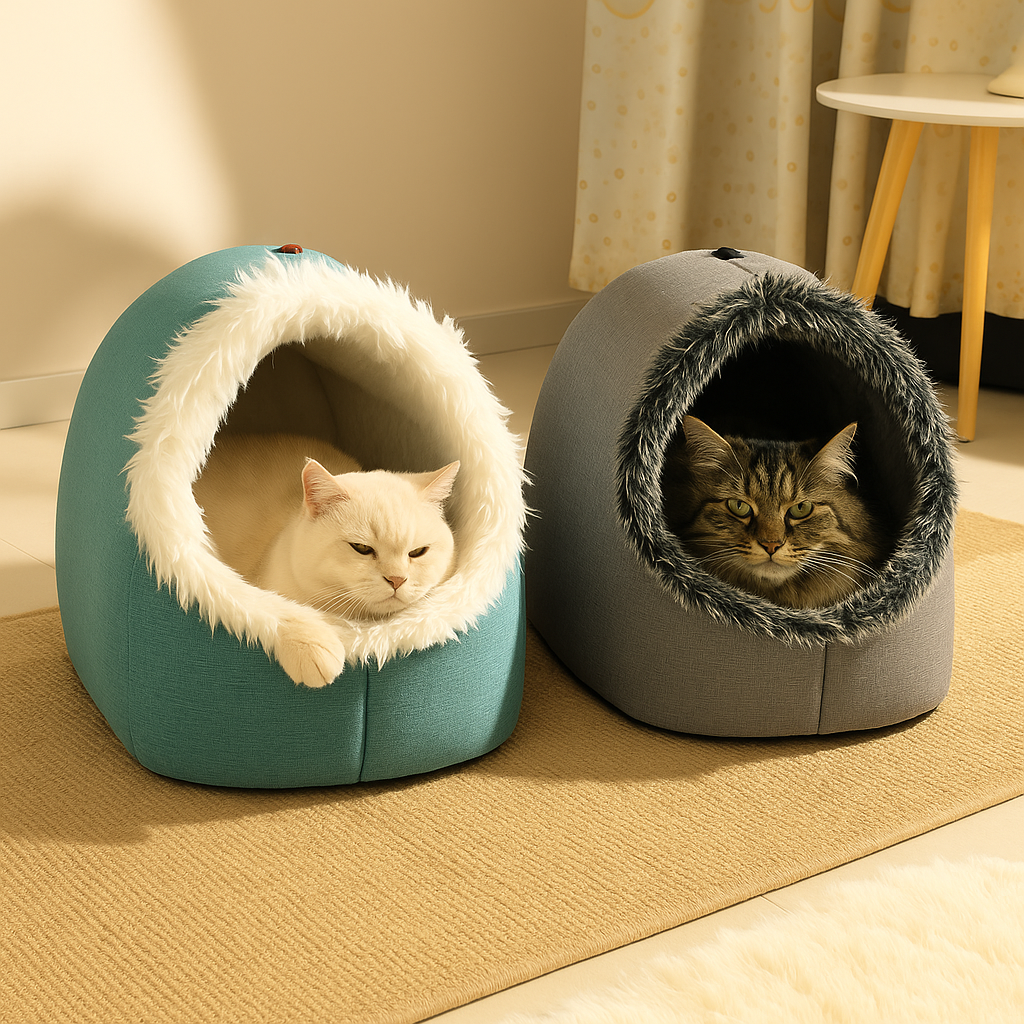 Cozy Portable Pet Haven – Warm & Snug Pet Cave