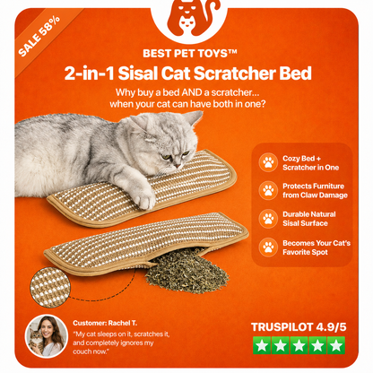 Best Pet Toys™ Sisal Lounge Bed