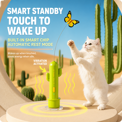 Best Pet Toys™ CactusSpin Interactive Cat Toy
