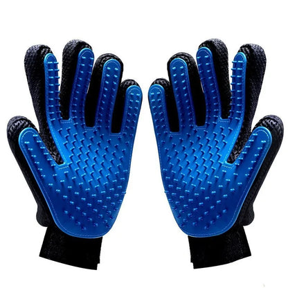 Pet Grooming Glove – Deshedding Brush for Cats & Dogs