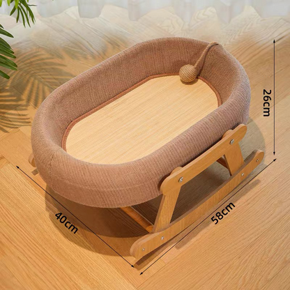 BPT - Cat Hammock Bed – Breathable Kitty Cot for Indoor Cats
