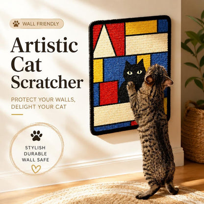 Best Pet Toys™ Soft Fabric Wall Scratcher