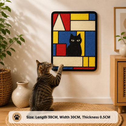 Best Pet Toys™ Soft Fabric Wall Scratcher