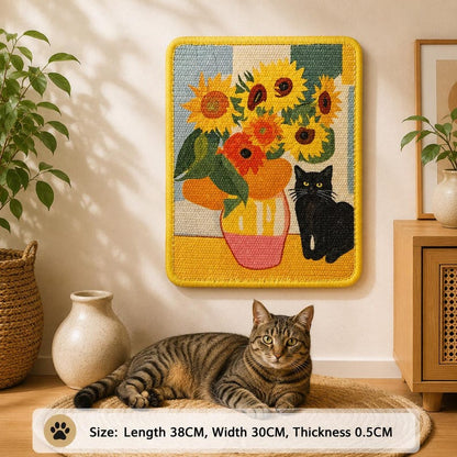 Best Pet Toys™ Soft Fabric Wall Scratcher