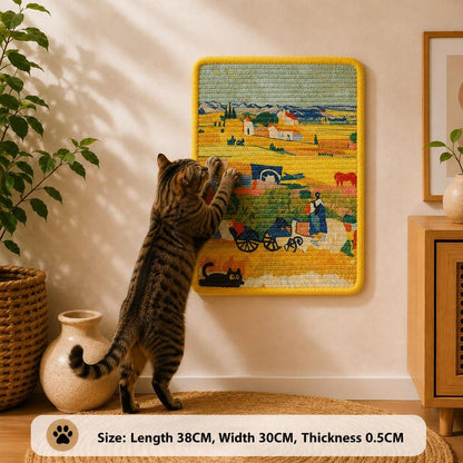 Best Pet Toys™ Soft Fabric Wall Scratcher