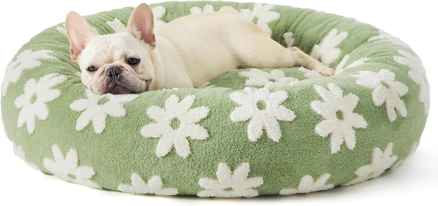 Round Pet Bed – All-Season Comfort for Cats & Dogs