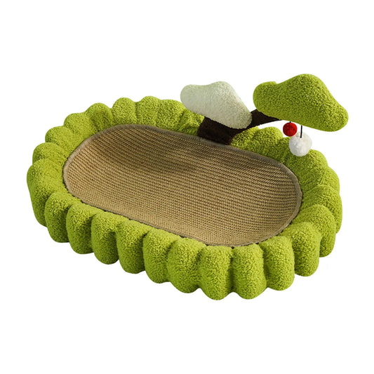 Cat Scratcher Bed – Furniture Protector & Scratch Training Pad