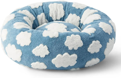 Round Pet Bed – All-Season Comfort for Cats & Dogs