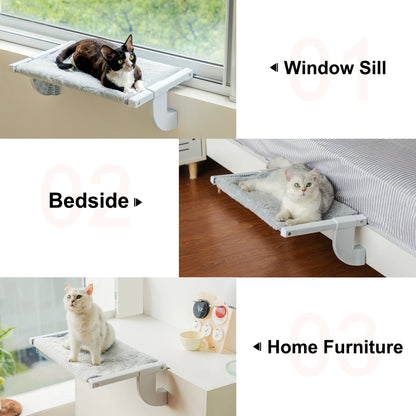 Adjustable Cat Window Hammock – Ultimate Cat Seat!