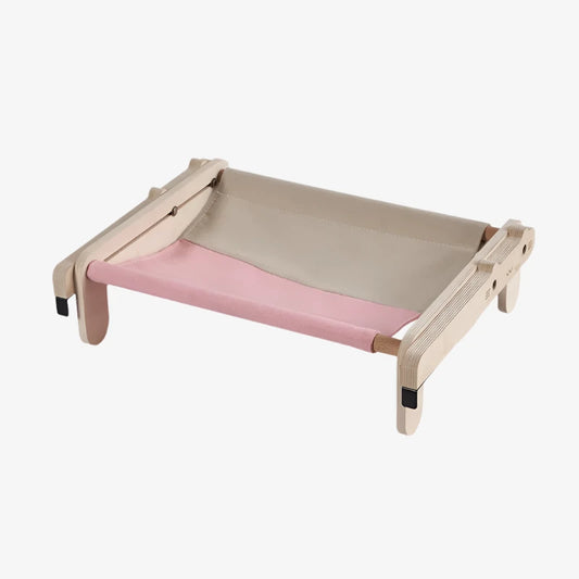 4 Seasons Wooden Cat Bed – Versatile & Cozy Hammock