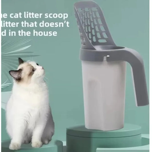 Cat Litter Scoop with Filter – Easy Cleaning Waste Picker for Self-Cleaning Litter Boxes