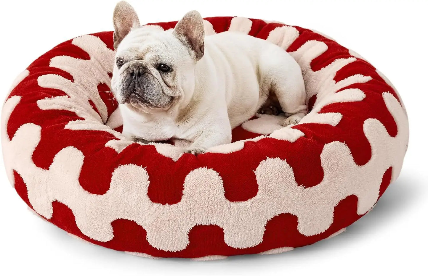 Round Pet Bed – All-Season Comfort for Cats & Dogs
