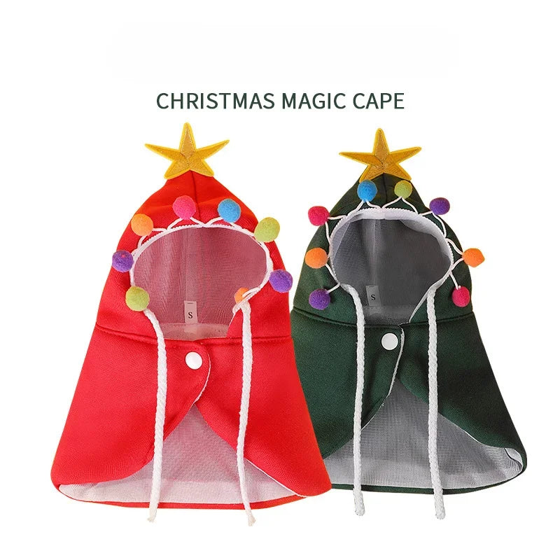 Christmas Cloak for Cats & Dogs – Festive and Fun Design
