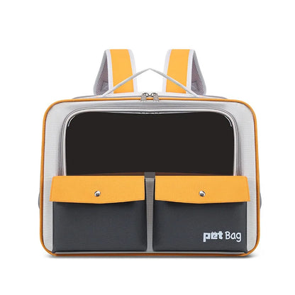Portable Pet Backpack & Stroller – Trolley Case for Cats & Small Dogs