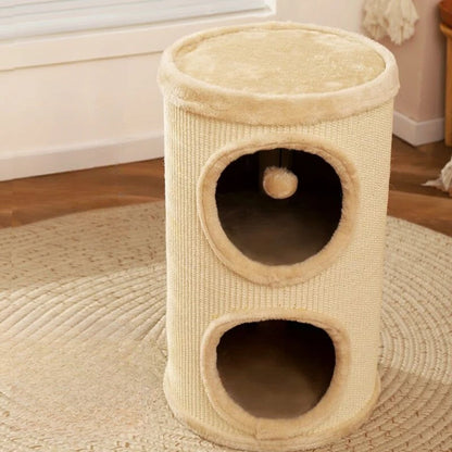 Multi-Layer Cat Climbing Frame Cat Bed Condo Tower