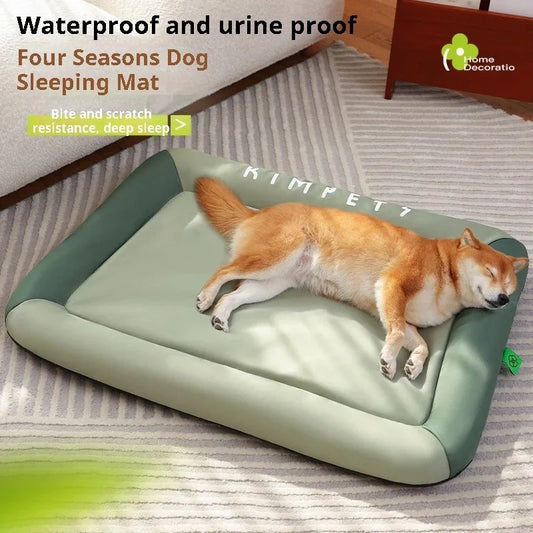 Fluffy Summer Cooling Pet Bed – Soft Sofa for Cats & Dogs