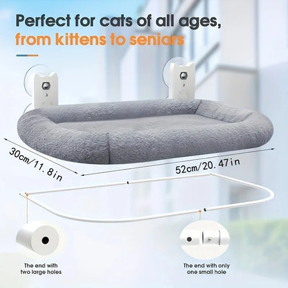 Sunny Window Cat Hammock – Perfect for Curious Kittens!