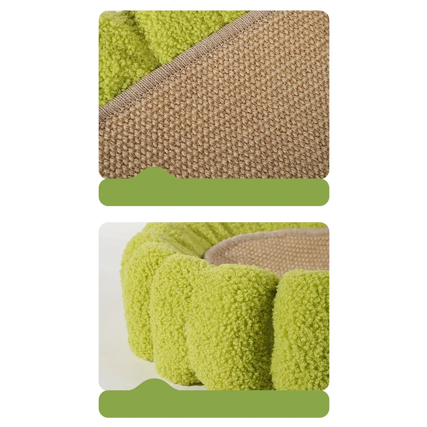 Cat Scratcher Bed – Furniture Protector & Scratch Training Pad