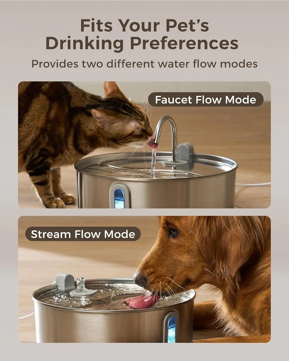BPT - Large 7L Dog & Cat Water Fountain