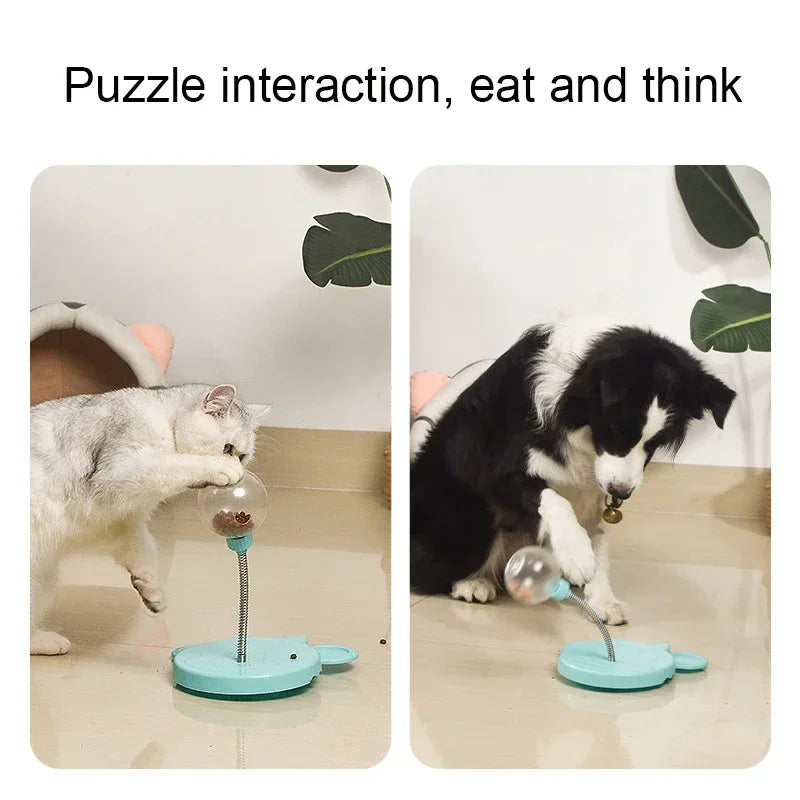 Treat Dispensing Puzzle Ball – Interactive Fun for Cats & Dogs!