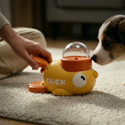 Best Pet Toys™ 2-in-1 Duck Dog Toy & Treat Dispenser