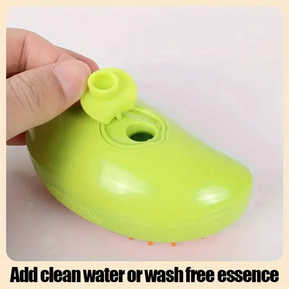 3-in-1 Steamy Pet Brush – Groom, Detangle & Soothe with Steam