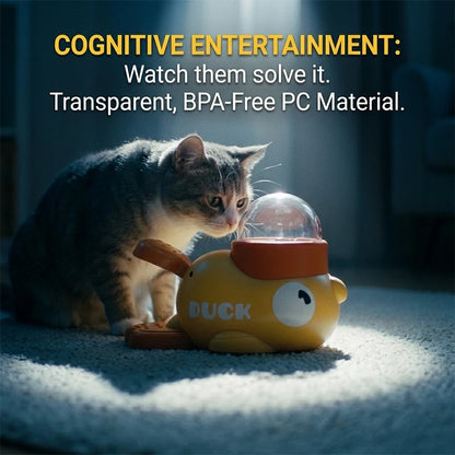 Best Pet Toys™ 2-in-1 Duck Dog Toy & Treat Dispenser
