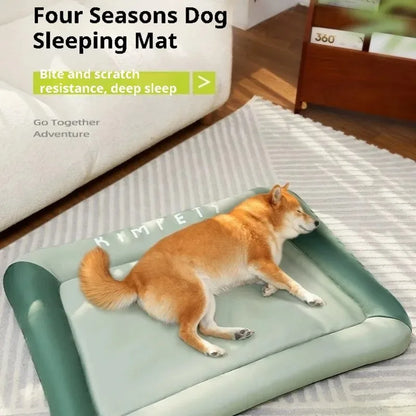 Fluffy Summer Cooling Pet Bed – Soft Sofa for Cats & Dogs