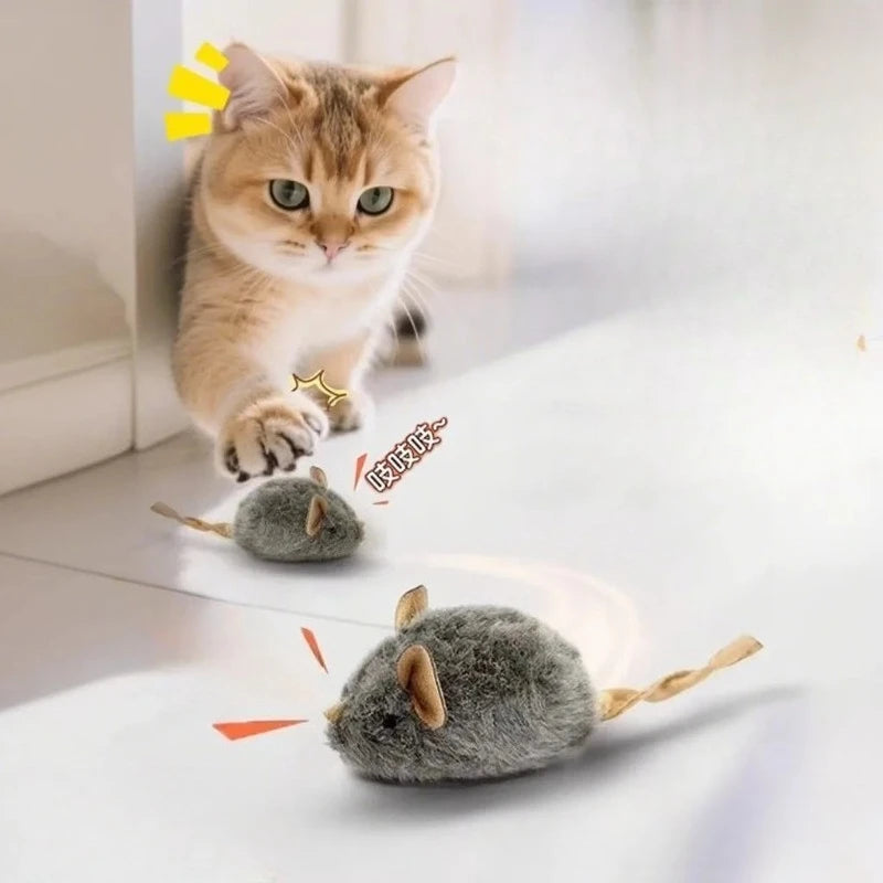 Best Pet Toys™ Squeaky Smart Mouse Cat Toy
