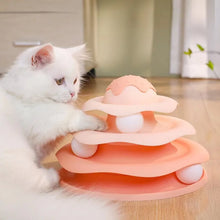 4-Layer Cat Track Tower – Interactive Fun Toy for Kittens