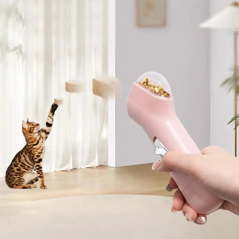 Interactive Dog Treat Dispenser – Snack Catapult Toy