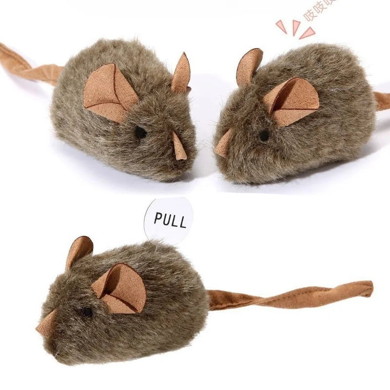 Best Pet Toys™ Squeaky Smart Mouse Cat Toy