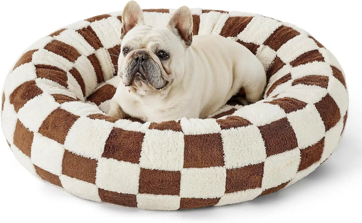 Round Pet Bed – All-Season Comfort for Cats & Dogs