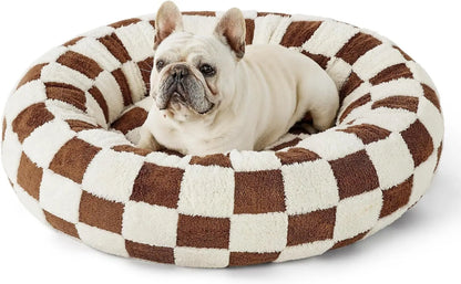 Round Pet Bed – All-Season Comfort for Cats & Dogs