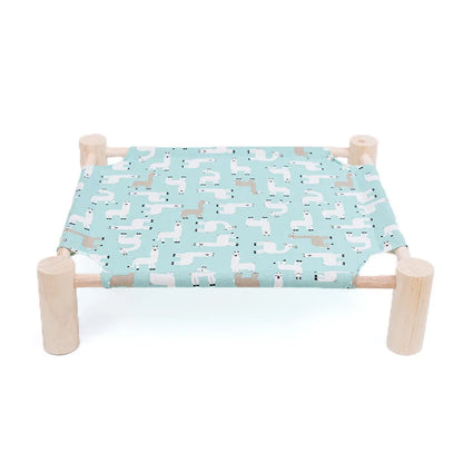 Durable Canvas Elevated Cat Bed