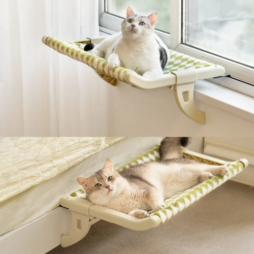 Sliding Cat Hammock – Easy Adjust & Super Strong!