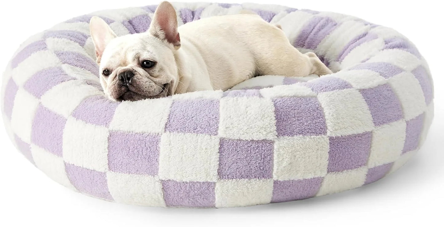 Round Pet Bed – All-Season Comfort for Cats & Dogs