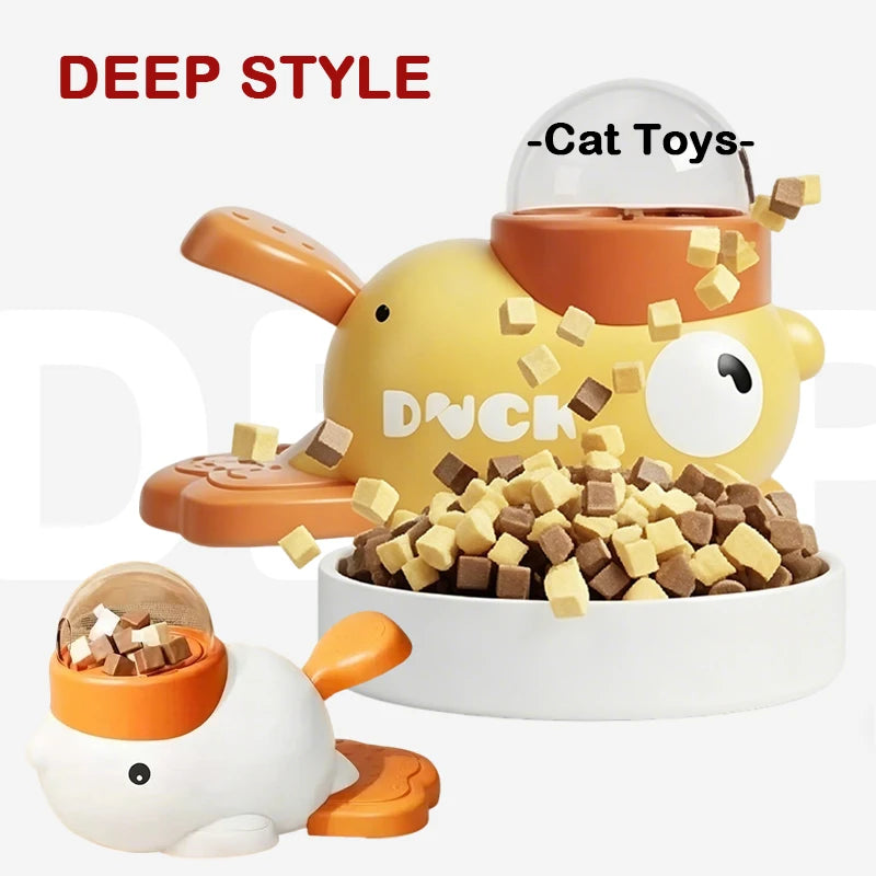 Best Pet Toys™ 2-in-1 Duck Dog Toy & Treat Dispenser