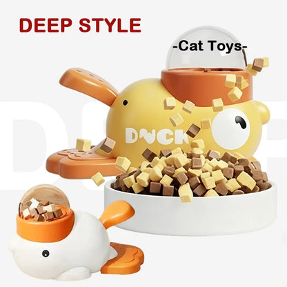 Best Pet Toys™ 2-in-1 Duck Dog Toy & Treat Dispenser