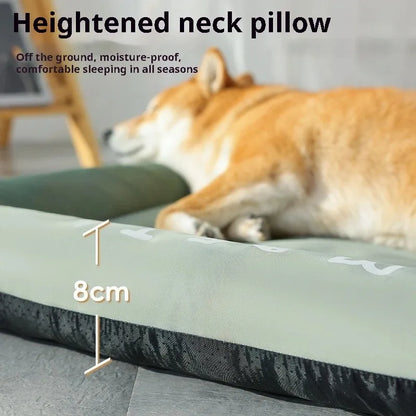 Fluffy Summer Cooling Pet Bed – Soft Sofa for Cats & Dogs