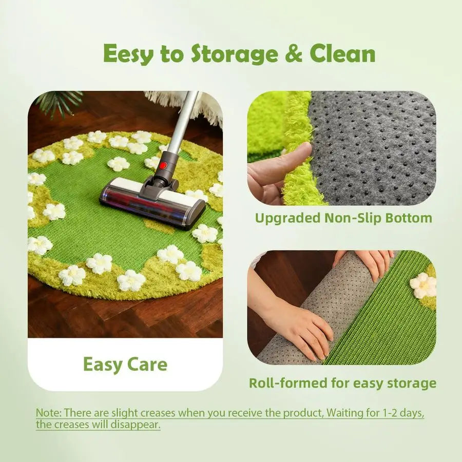 Large Sisal Cat Scratcher Rug (31")